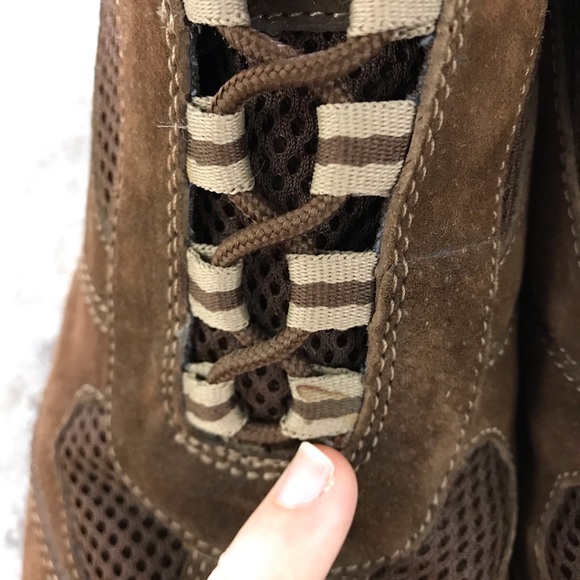 Truespirit by Easy Spirit Brown Lace Up Shoes 9N - Picture 7 of 8